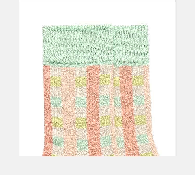 Miss June’s, Women’s Cotton socks ,Cute socks,Colorful socks, Cool socks, Plaid socks, Patterned socks, Women’s socks