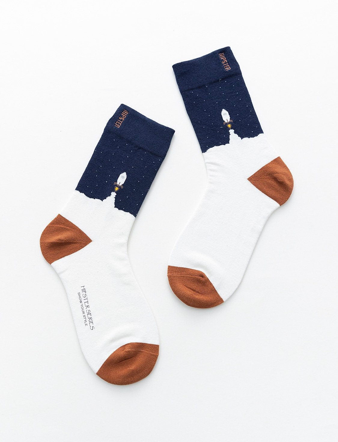 Miss June’s | Set 3 pairs cotton socks|Creative | Colorful | Cool | Patterned | Designed | Unisex | Gift Idea | Art | Comfortable | Men