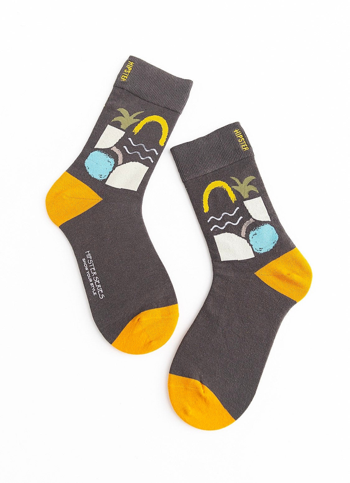 Miss June’s | Set 3 pair cotton socks |Creative | Colorful | Cool | Patterned | Designed | Unisex | Gift Idea | Art | Comfort | Women|