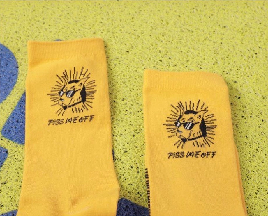 Miss June’s| 1 pair cotton socks|Creative | Colorful | Cool | Patterned | Designed | Unisex | Gift Idea | Casual | Comfortable
