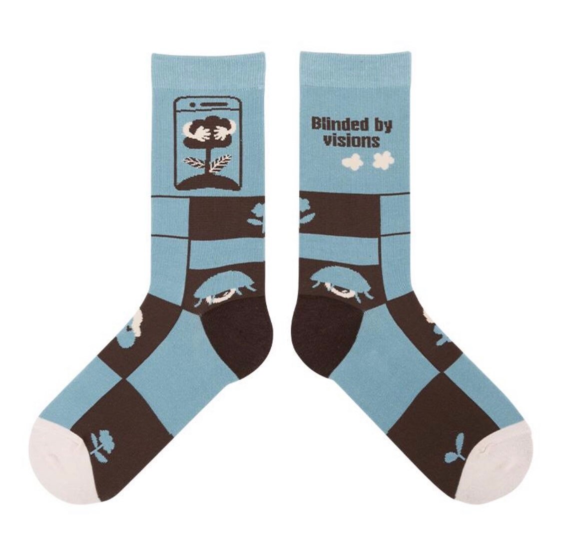 Miss June’s| 1 pair cotton socks|Creative | Colorful | Cool | Patterned | Designed | Unisex | Gift Idea | Casual | Art | Comfortable|Funny|