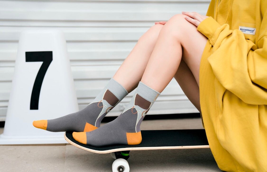 Miss June’s | Set 3 pair socks|Creative | Colorful | Cool | Patterned | Designed | Unisex | Gift Idea | Art | Stylish | Comfort | Women