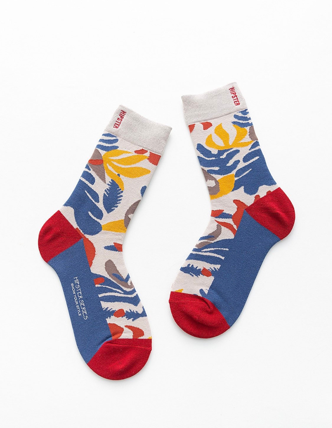 Miss June’s | Set 3 pairs cotton socks|Creative | Colorful | Cool | Patterned | Designed | Unisex | Gift Idea | Art | Comfortable|Men|