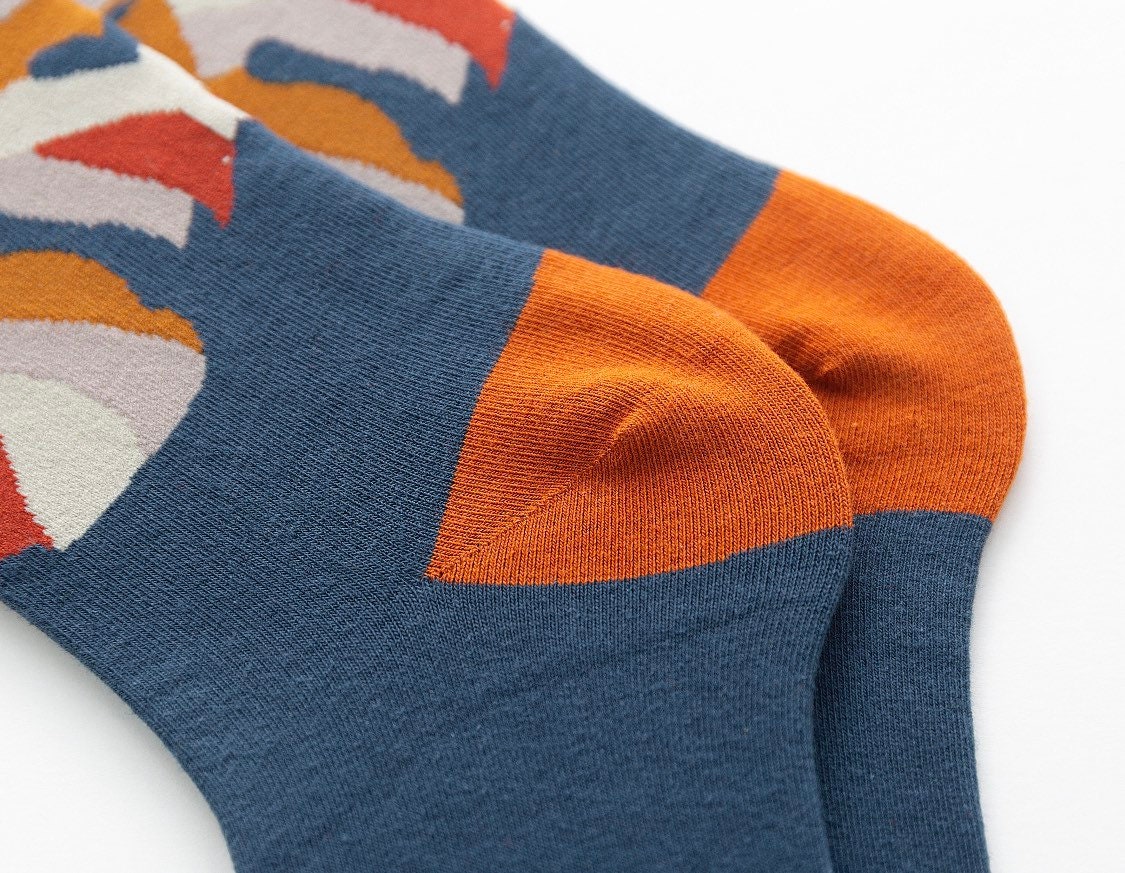 Miss June’s | Set 3 pairs cotton socks|Creative | Colorful | Cool | Patterned | Designed | Unisex | Gift Idea | Art | Comfortable|Men|