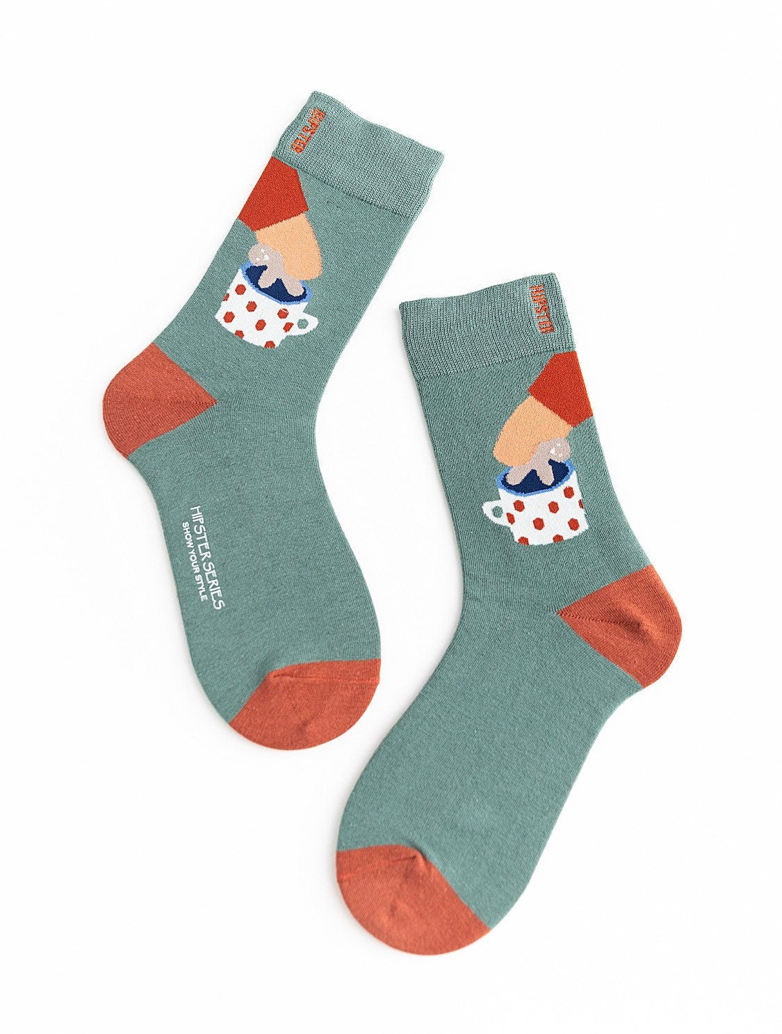 Miss June’s | Set 3 pairs cotton socks|Creative | Colorful | Cool | Patterned | Designed | Unisex | Gift Idea | Art | Comfort | Women|