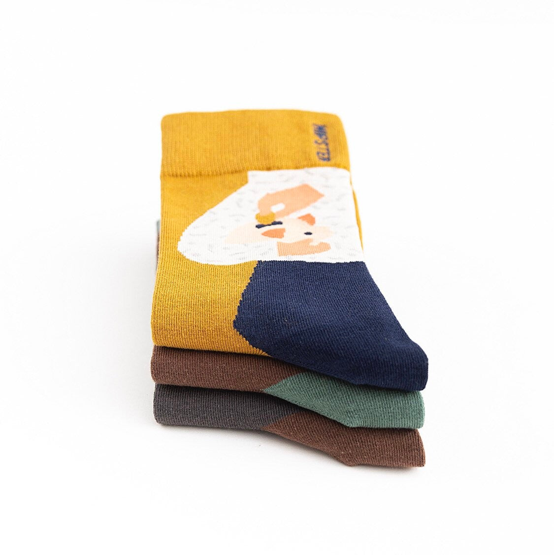 Miss June’s | Set 3 pairs cotton socks|Creative | Colorful | Cool | Patterned | Designed | Unisex | Gift Idea | Art | Comfort | Women