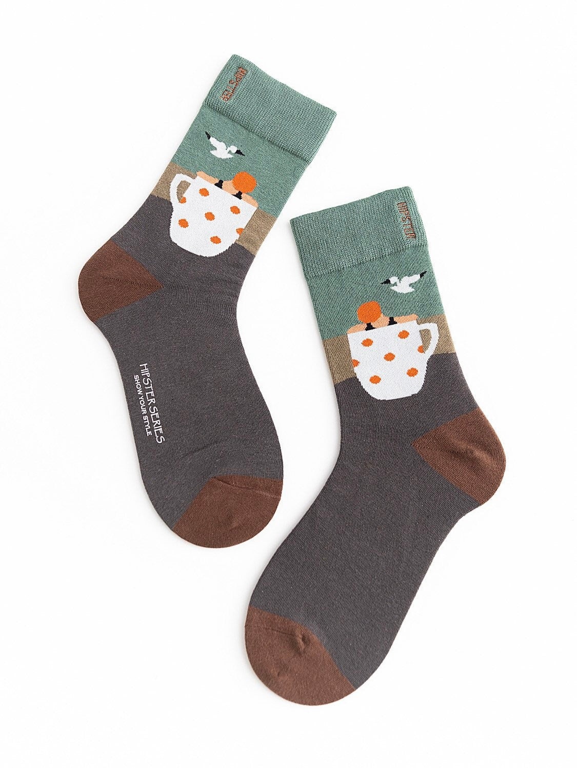 Miss June’s | Set 3 pairs cotton socks|Creative | Colorful | Cool | Patterned | Designed | Unisex | Gift Idea | Art | Comfort | Women
