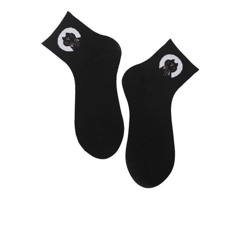 Miss June’s | 1 pair cotton socks|Creative | Colorful | Paint | Patterned | Designed | Art | Gift Idea | Casual | Comfortable | Women’s