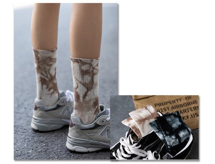 Miss June’s | Dye socks|Creative | Colorful | Cool | Patterned | Designed | Unisex | Gift Idea | Casual | Stylish | Comfortable|Women| Men