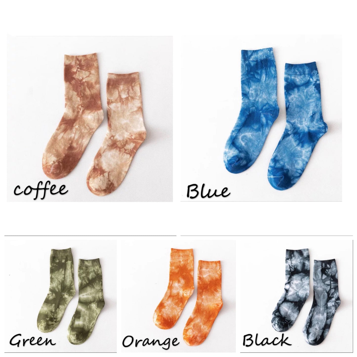 Miss June’s | Dye socks｜Creative | Colorful | Cool | Patterned | Designed | Unisex | Gift Idea | Casual | Stylish | Comfortable|Women| Men