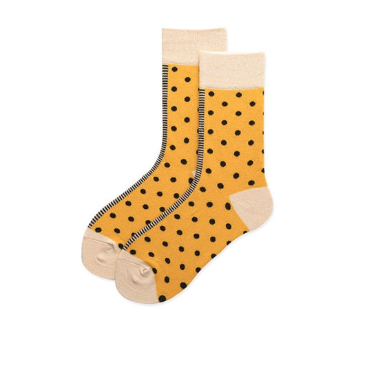 Miss June’s｜1 Pair designer socks| Creative| Colorful | Cool | Patterned | Geometric socks| Unisex socks | Casual |