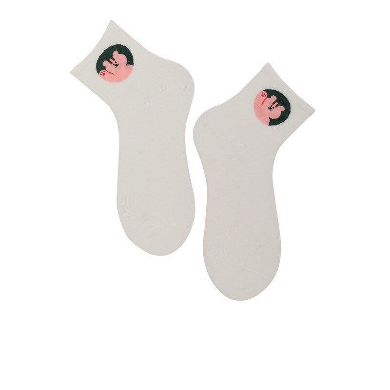 Miss June’s | 1 pair cotton socks|Creative | Colorful | Paint | Patterned | Designed | Art | Gift Idea | Casual | Comfortable | Women’s