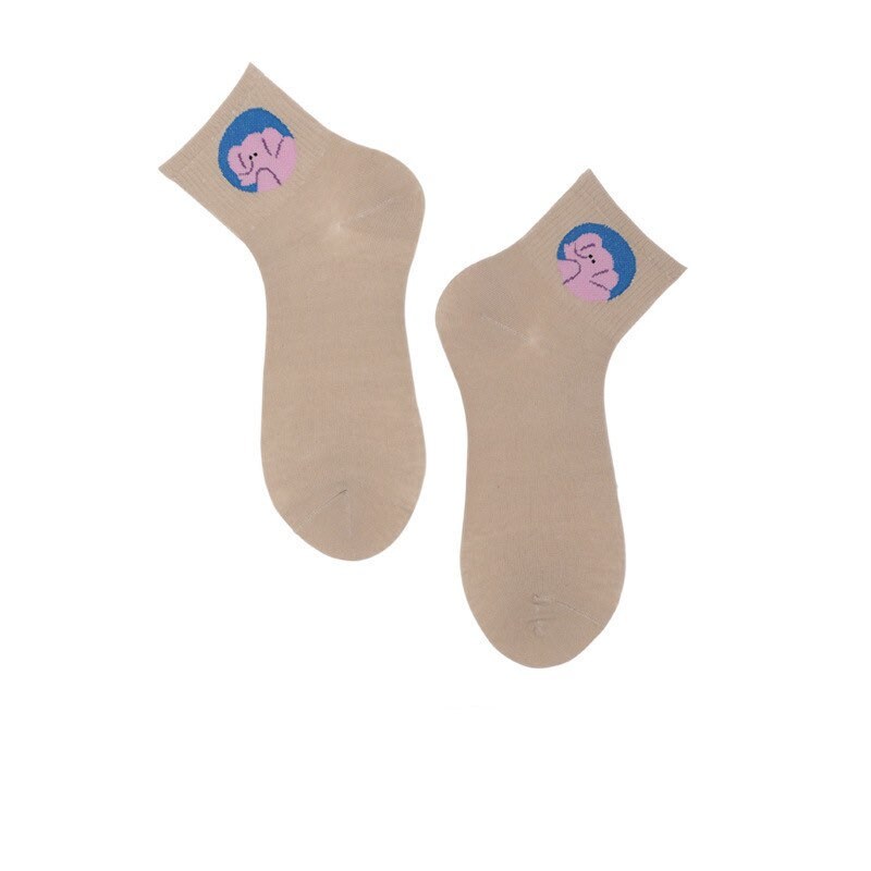 Miss June’s | 1 pair cotton socks|Creative | Colorful | Paint | Patterned | Designed | Art | Gift Idea | Casual | Comfortable | Women’s