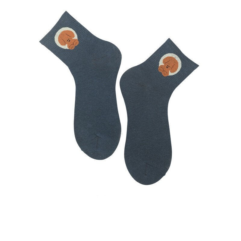 Miss June’s | 1 pair cotton socks|Creative | Colorful | Paint | Patterned | Designed | Art | Gift Idea | Casual | Comfortable | Women’s
