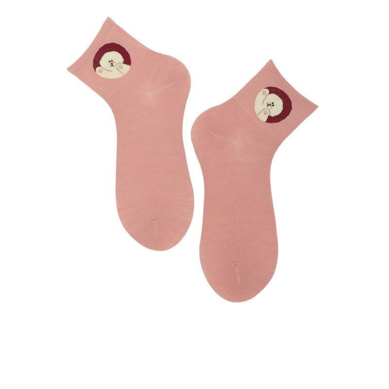 Miss June’s | 1 pair cotton socks|Creative | Colorful | Paint | Patterned | Designed | Art | Gift Idea | Casual | Comfortable | Women’s