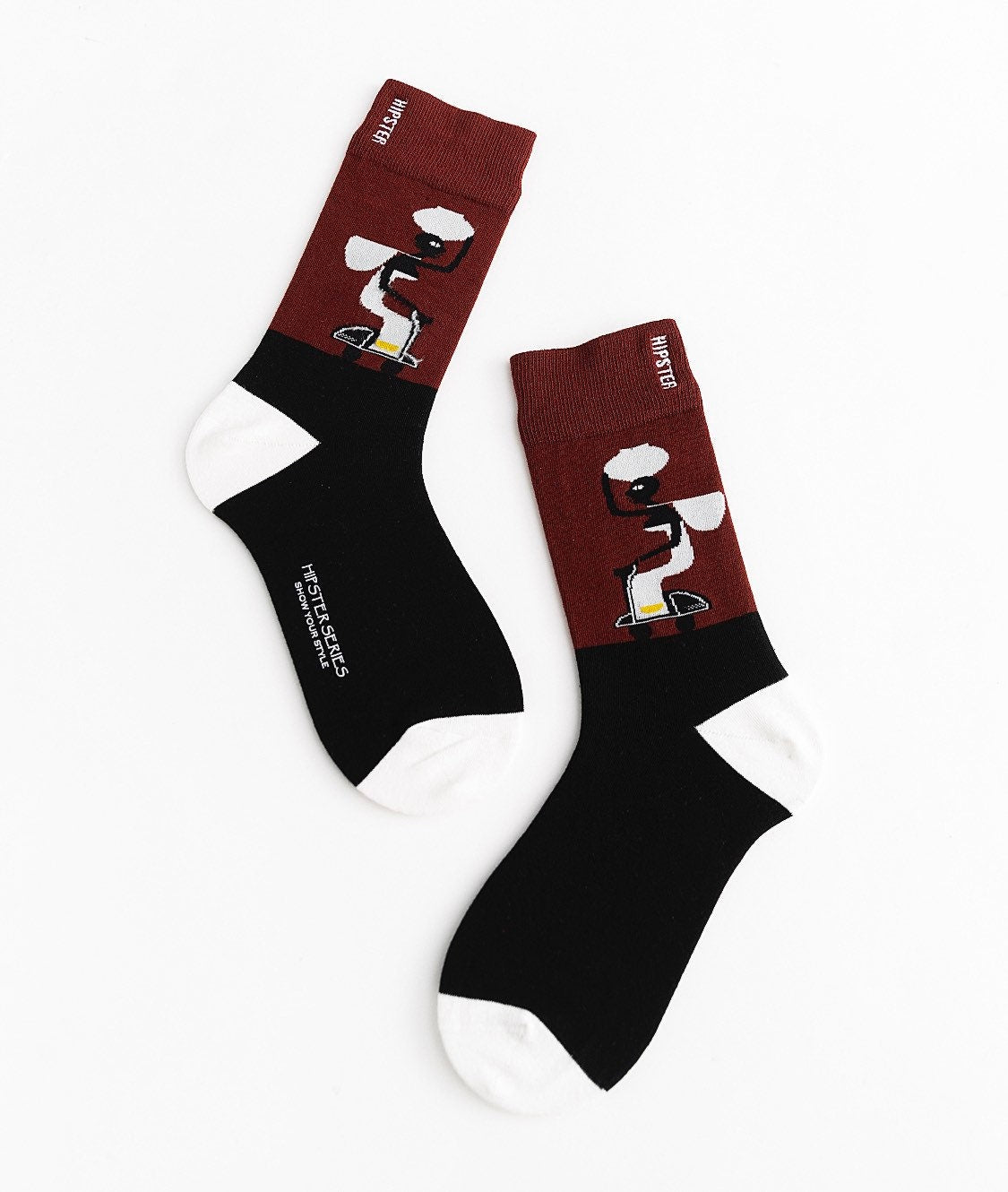 Miss June’s | Set 3 pairs cotton socks|Creative | Colorful | Cool | Patterned | Designed | Unisex | Gift Idea | Art | Comfort | Women