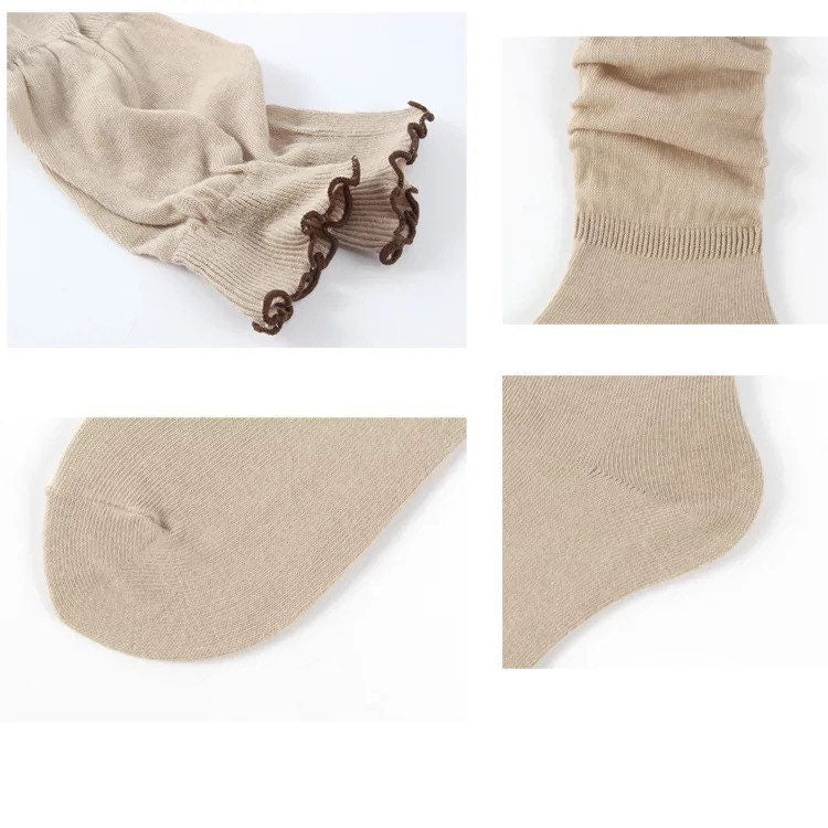 Miss June’s | Women’s | 1 Pair of knit cotton socks|Creative | Elegant | Cute | Lady | Designed | Gift Idea | Casual | Stylish | Comfortable