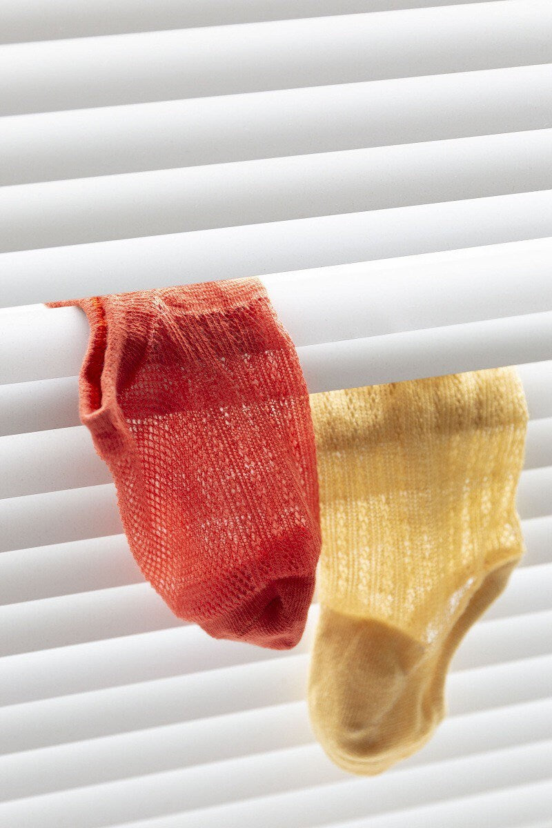Miss June’s | 1 pair women’s Summer breath-socks|Daily | Cotton | No-show | Spring | Textured | Casual | Stylish | Comfortable | sneakers