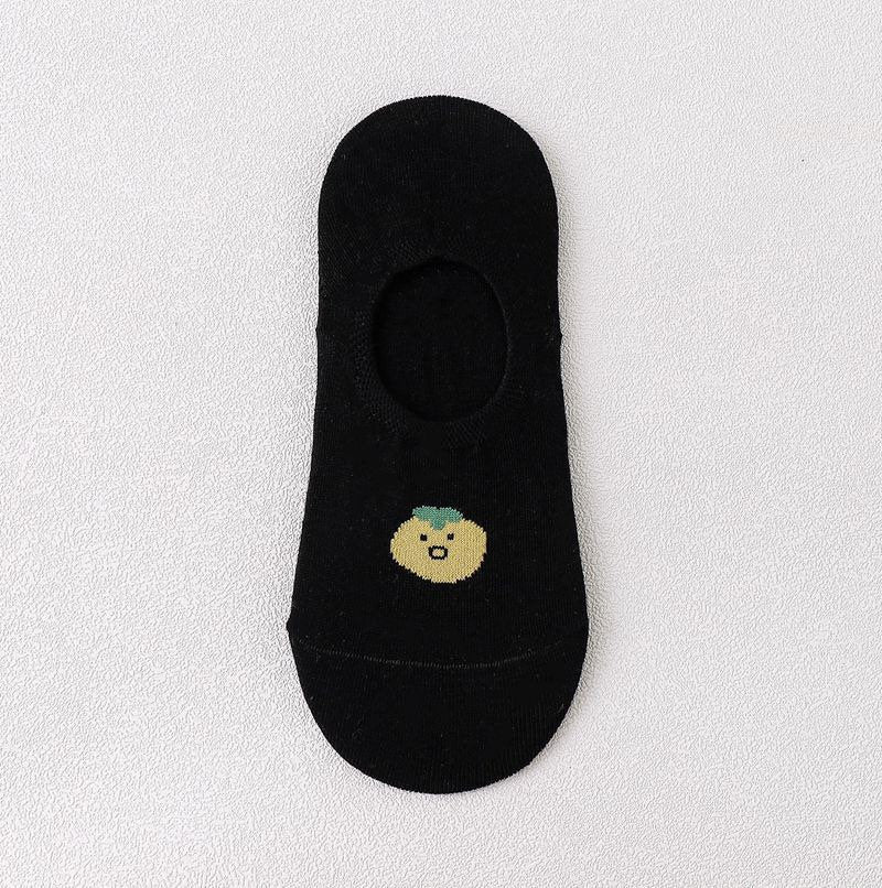 Miss June’s | Women’s 1 pair cotton ankle socks|fruits | Soft | Daily | Cute | Designed | Invisible | Gift Idea | Casual | Comfortable |