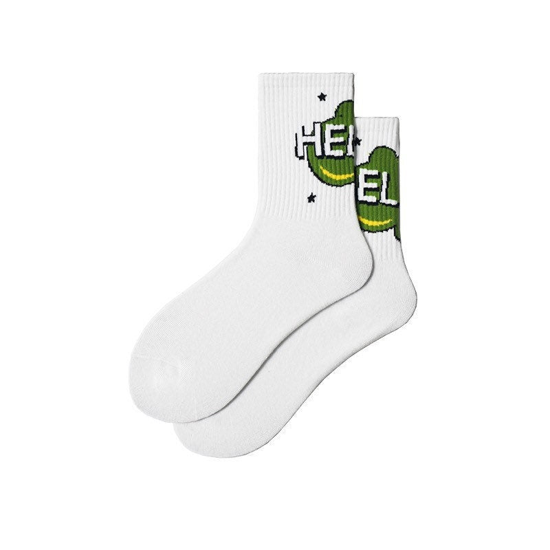 Miss June’s | Women’s | 1 Pair of cotton socks|Creative | School | Cool | Patterned | Designed | Gift Idea | Casual | Comfortable