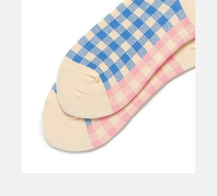 Miss June’s|1 Pair designer cotton socks| Creative| Colorful | Cool | Patterned | Geometric socks| Unisex socks | Casual |