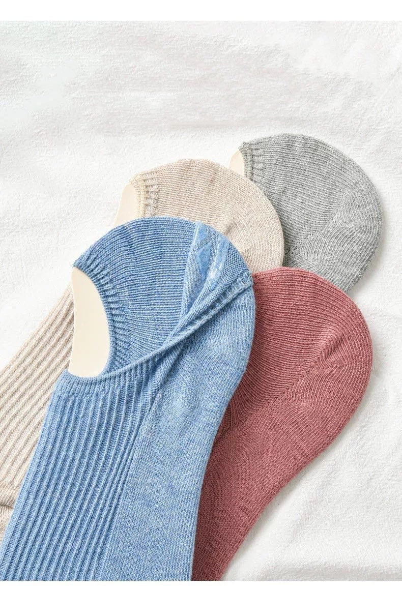 Miss June’s | 1 pair women’s cotton summer socks|Daily wear | No-show | Spring | Textured | Casual | Gift | Comfortable | sneakers