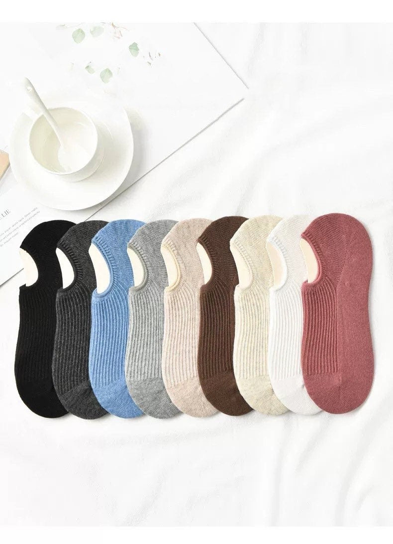 Miss June’s | 1 pair women’s cotton summer socks|Daily wear | No-show | Spring | Textured | Casual | Gift | Comfortable | sneakers