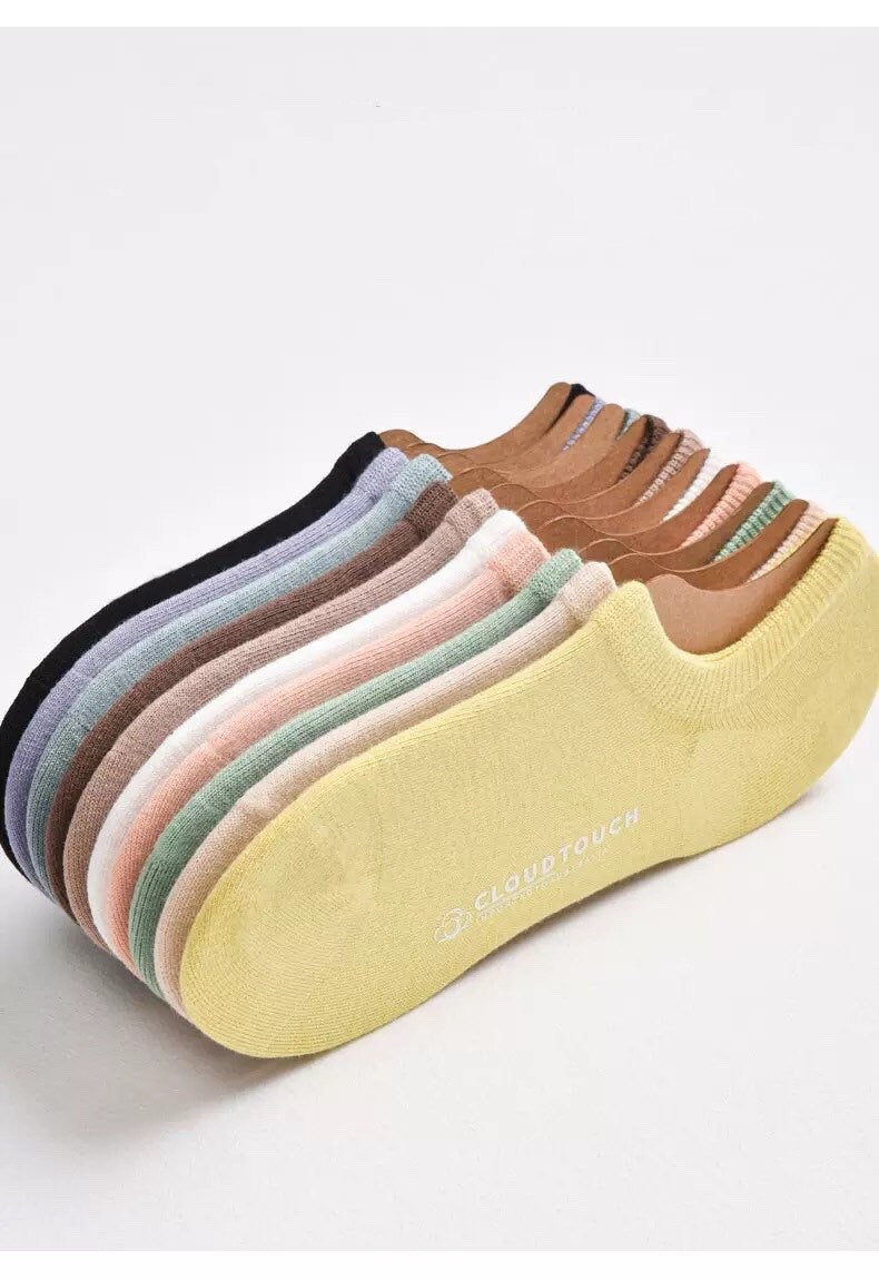 Miss June’s | 1 pair women’s cotton summer socks|Daily wear | No-show | Spring | Textured | Casual | Gift | Comfortable | sneakers