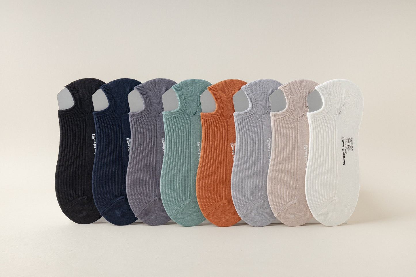 Miss June’s | Men’s | 1 pair Cotton ankle socks | No show | Daily | Natural | Soft | Solid color | Gift Idea | Casual | Summer
