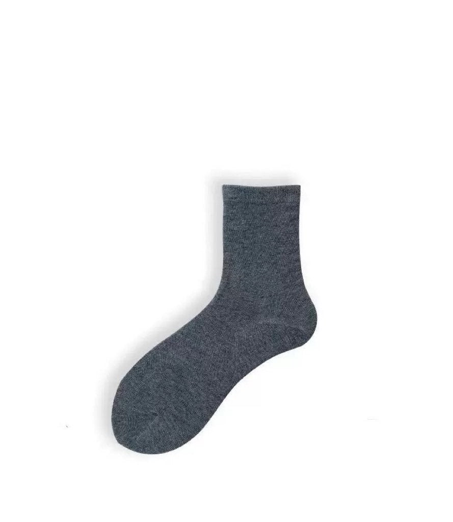 Miss June’s | Women’s | 1 pair cotton socks|Daily | Natural | Soft | Designed | Solid color | Gift Idea | Casual | Stylish | Comfortable