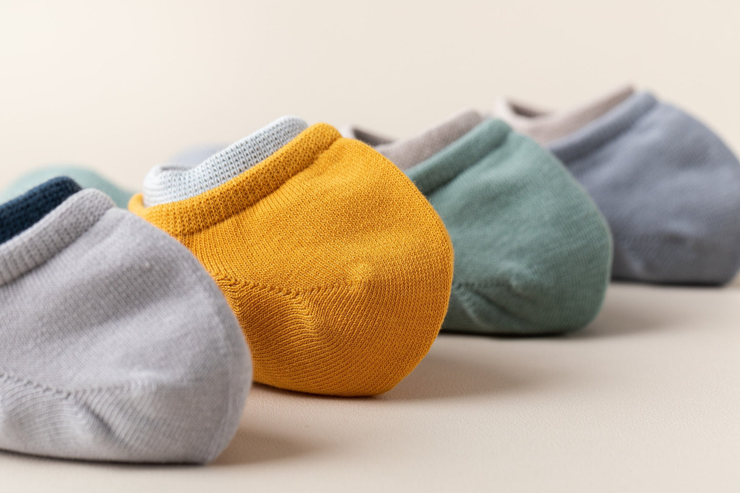 Miss June’s | Men’s | 1 pair Cotton ankle socks | No show | Daily | Natural | Soft | Solid color | Gift Idea | Casual | Summer