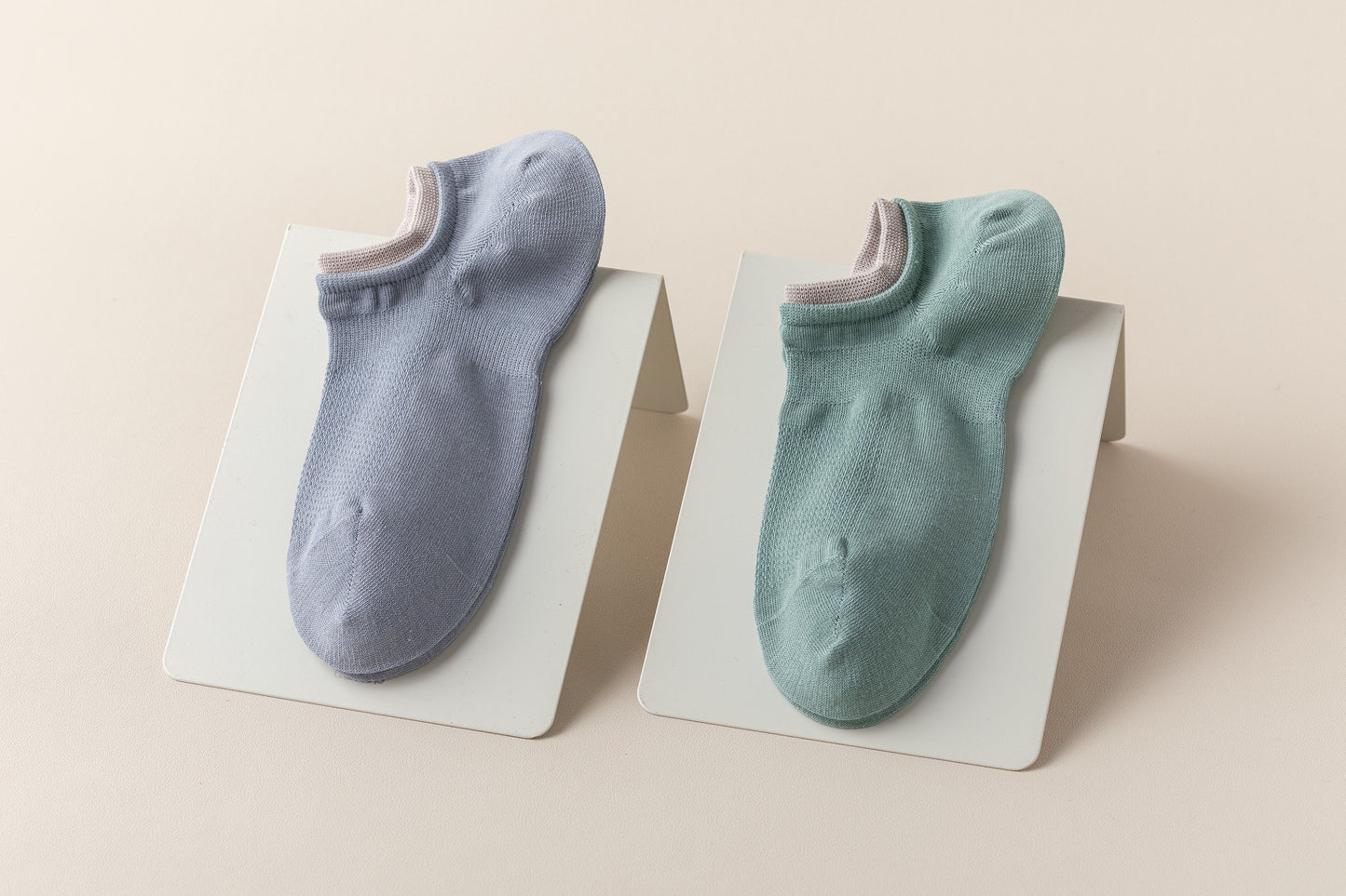 Miss June’s | Men’s | 1 pair Cotton ankle socks | No show | Daily | Natural | Soft | Solid color | Gift Idea | Casual | Summer