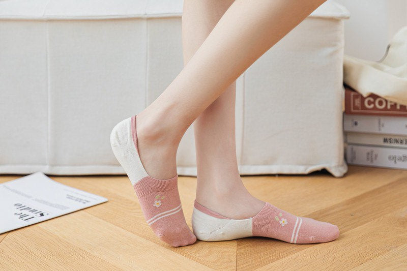 Miss June’s | Women’s | 1 pair cotton invincible socks|Daily | Soft | | Solid color | Gift Idea | Casual | Comfortable | summer | Light