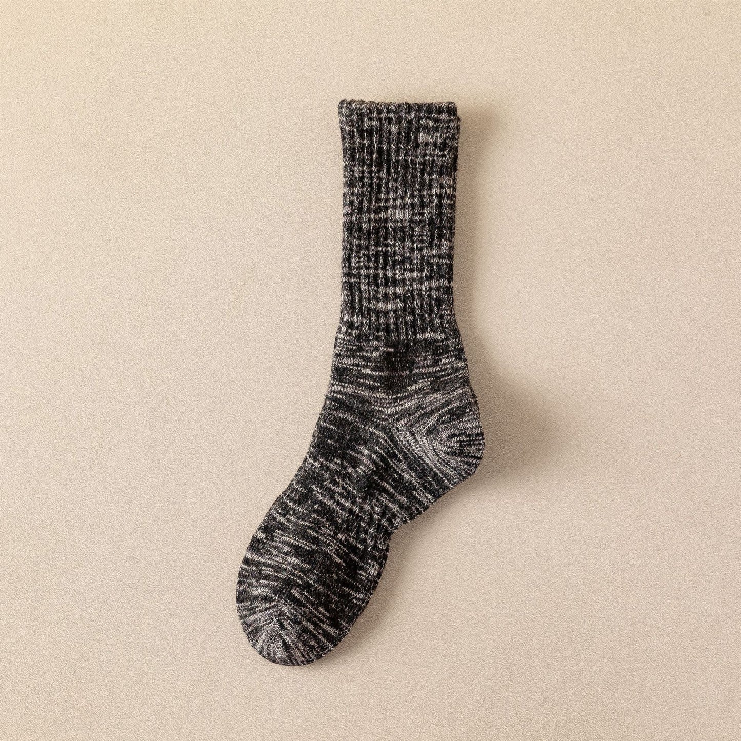 Miss June’s| Men’s socks | 1 Pair Wool blended socks|winter| Warm | Soft | High quality| Gift idea | Thanksgiving |Christmas| Cozy |Skiing