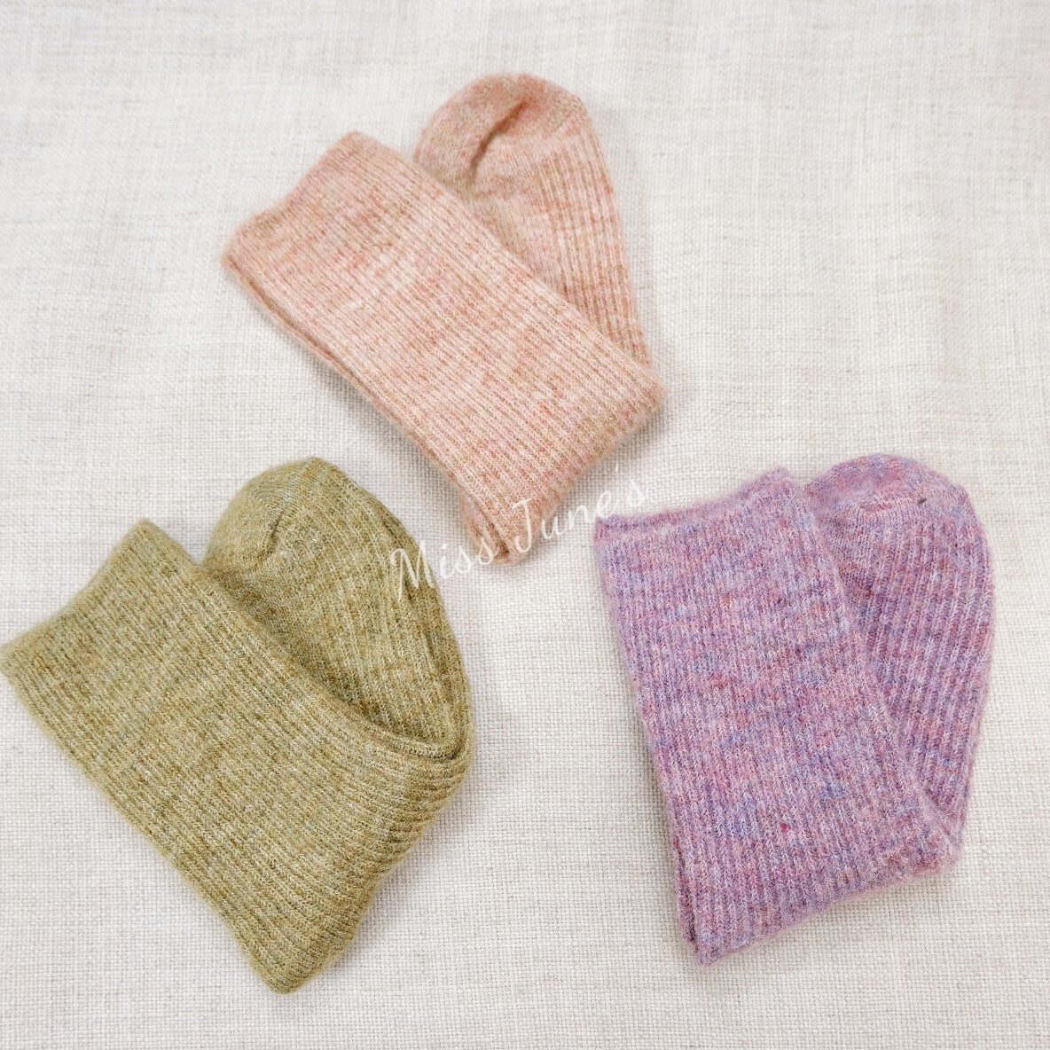 Miss June’s | Women’s | 1 pair of socks|Colorful | Warm | Wool | Winter | Soft |Gift Idea | Casual | Daily | Comfortable| Cozy