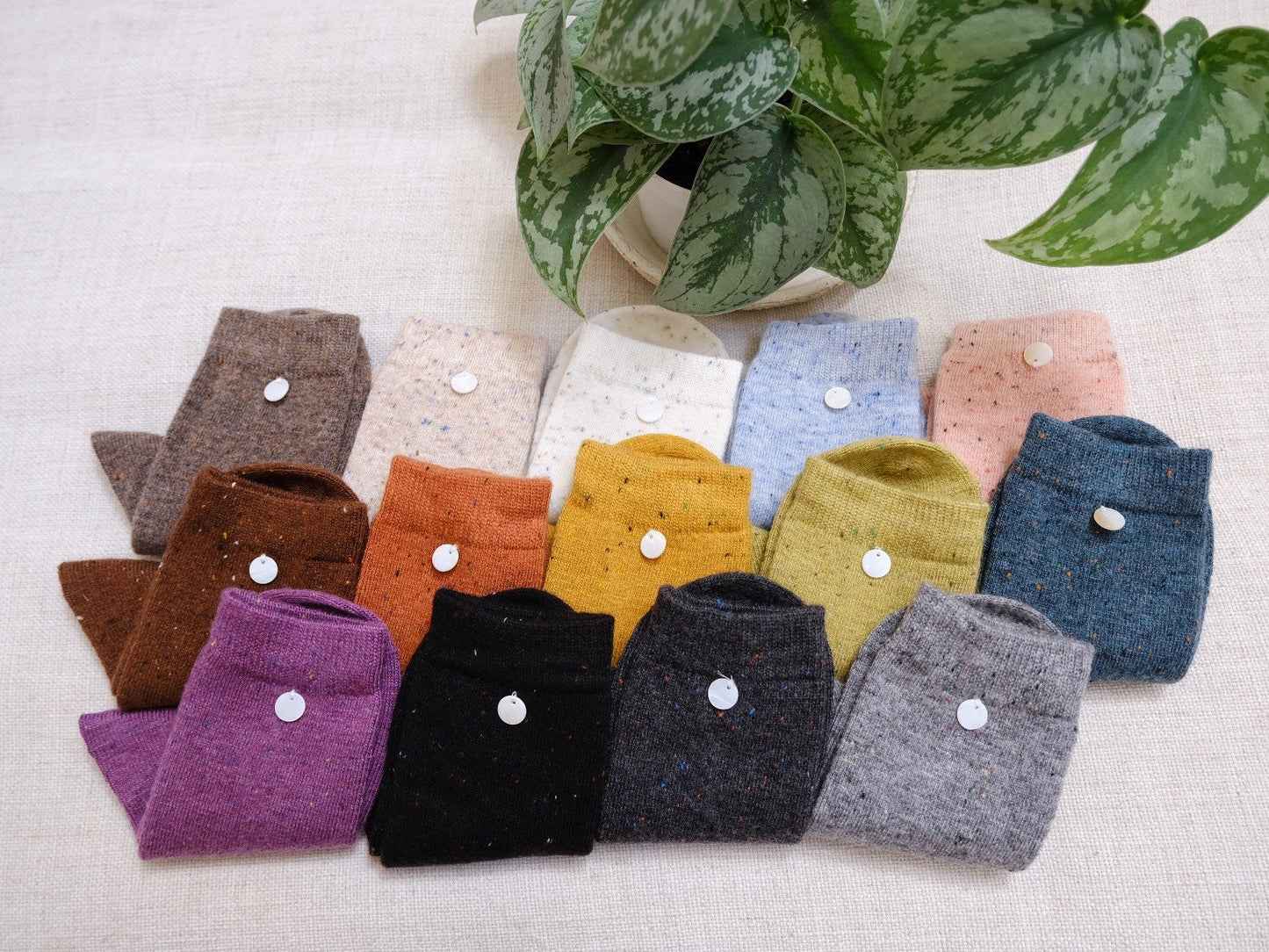 Miss June’s | Women’s | 1 pair of socks|Colorful | Warm | Wool | Winter | Soft |Gift Idea | Casual | Daily | Comfortable| Cozy