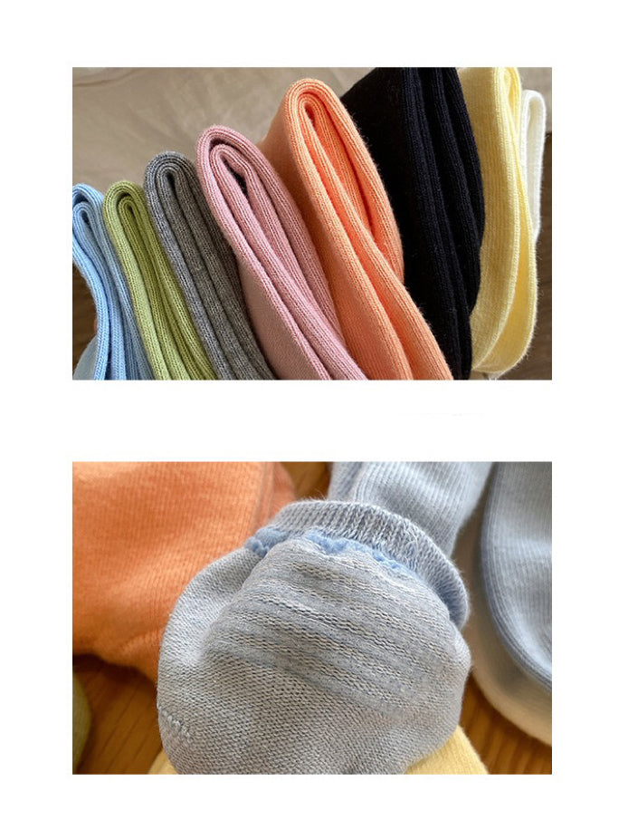 Miss June’s | 1 pair women’s cotton summer socks|Daily wear | No-show | Spring | Textured | Casual | Gift | Comfortable | sneakers