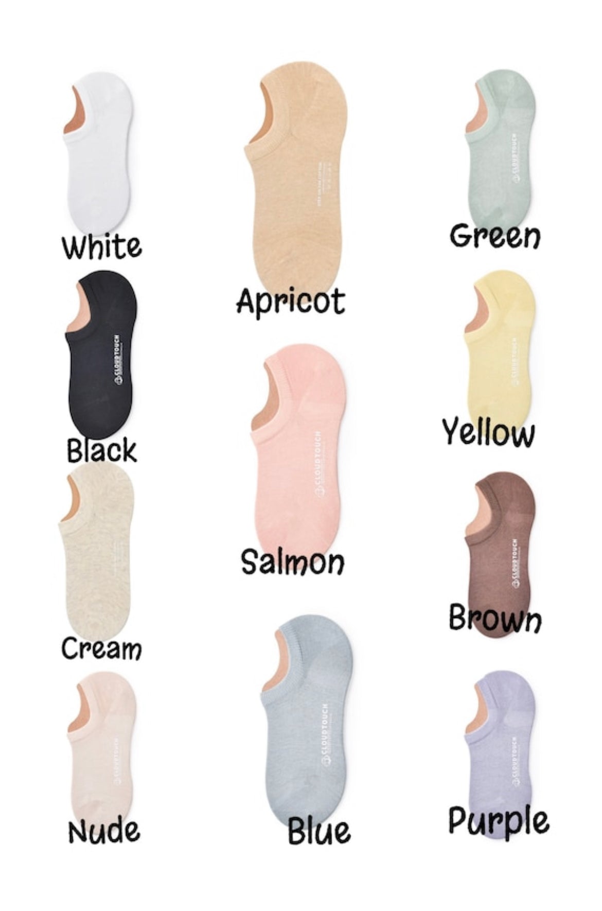 Miss June’s | 1 pair women’s cotton summer socks｜Daily wear | No-show | Spring | Textured | Casual | Gift | Comfortable | sneakers