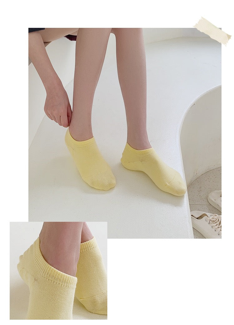 Miss June’s | 1 pair women’s cotton summer socks|Daily wear | No-show | Spring | Textured | Casual | Gift | Comfortable | sneakers