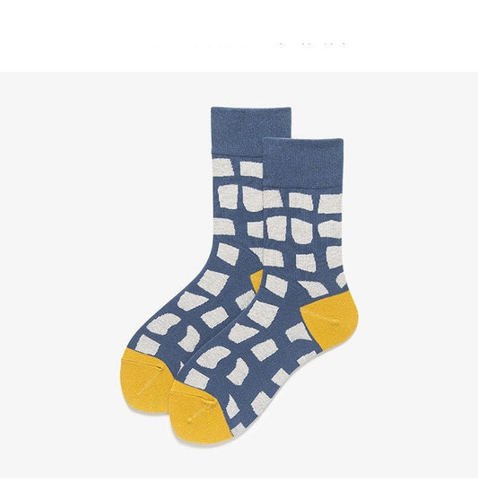 Miss June’s, Cute socks,colorful socks,cool socks,patterned socks,geometric patterned socks,women’s cotton socks