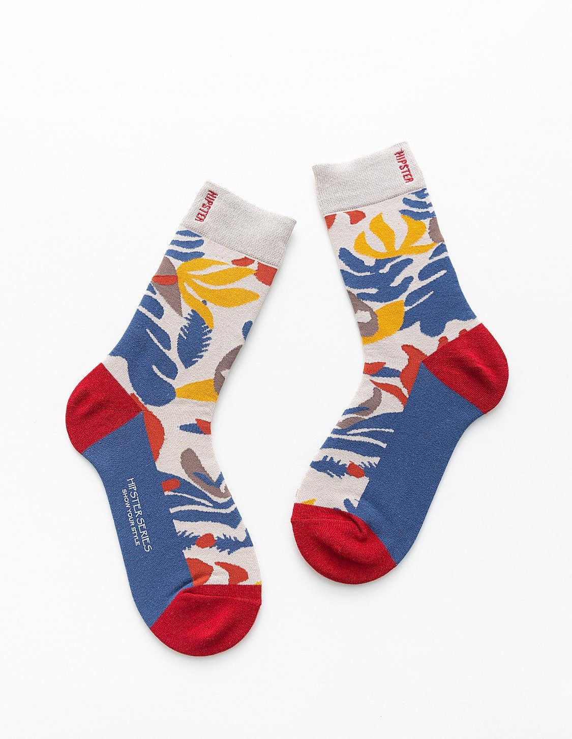 Miss June’s | Set 3 pairs cotton socks｜Creative | Colorful | Cool | Patterned | Designed | Unisex | Gift Idea | Art | Comfortable｜Men|