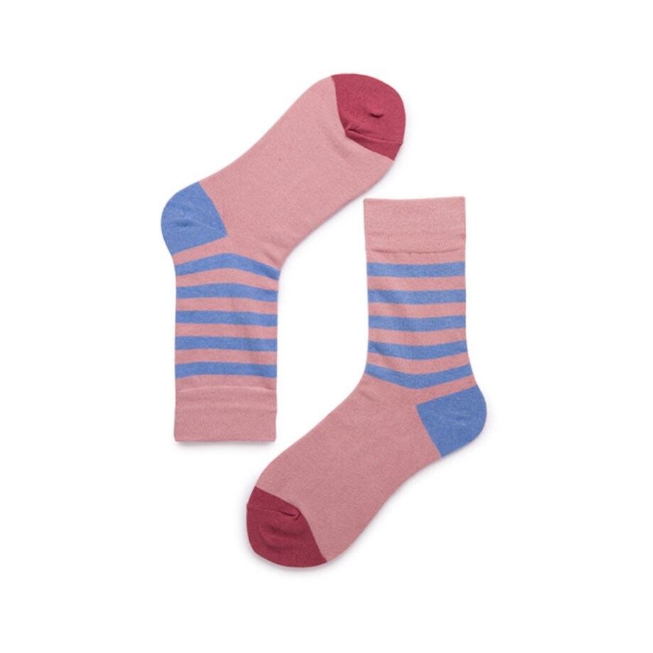 Miss June’s｜1 Pair designer cotton socks| Creative| Colorful | Cool | Patterned | Geometric socks| Unisex socks | Casual |