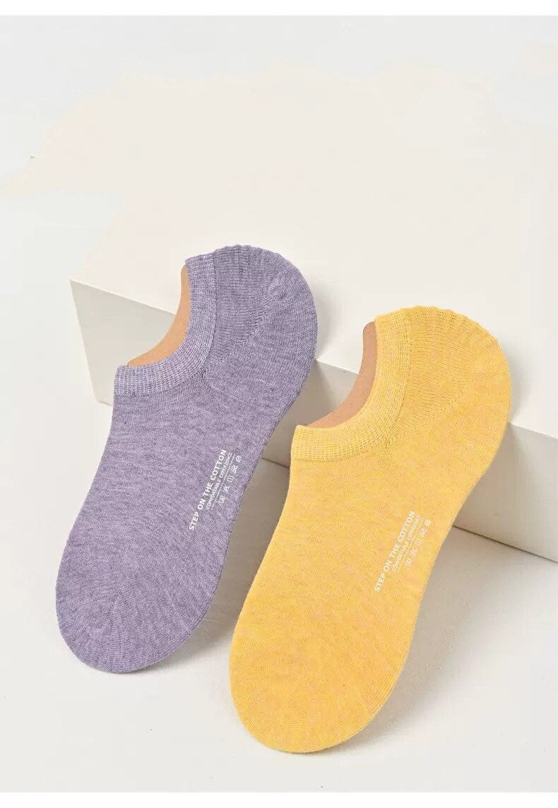 sock 5 Pairs/Lot Spring Summer Women Soft Socks Casual Non-Slip
