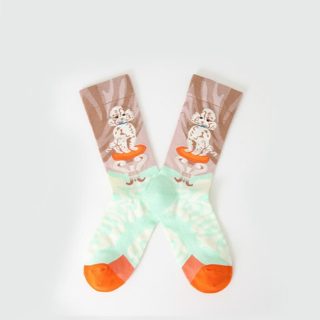 Miss June’s, Cute socks,colorful socks,cool socks,patterned socks,check patterned socks, women’s cotton socks,Casual socks
