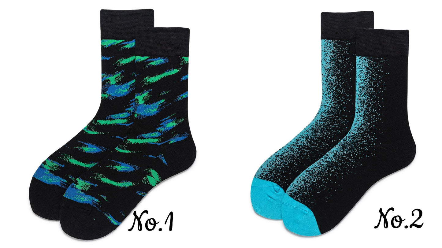 Miss June’s, Women’s Cotton socks, Cool socks, colorful socks, gift,patterned socks, design socks,Unisex socks,Art socks